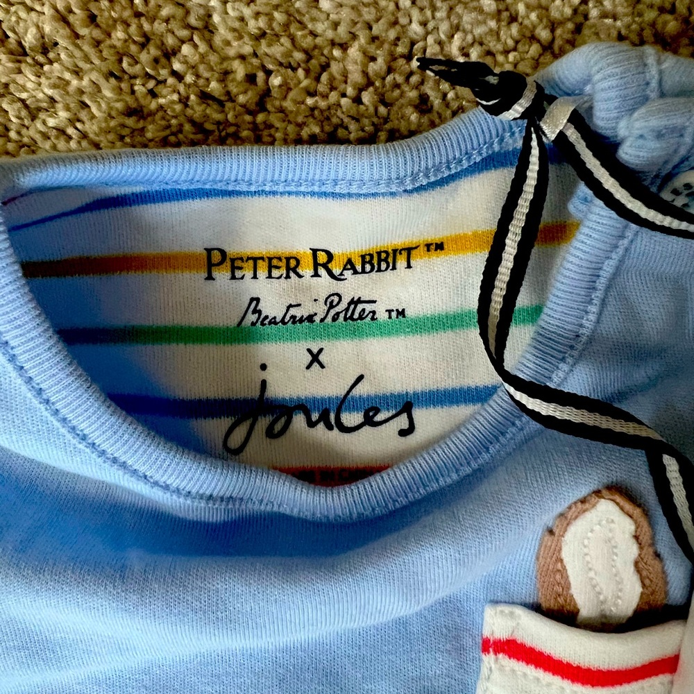 Blue Peter rabbit Easter shirt